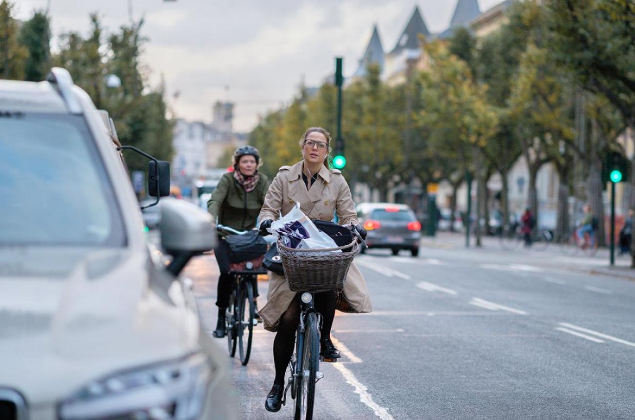 frederiksberg alle, cykler, trafik