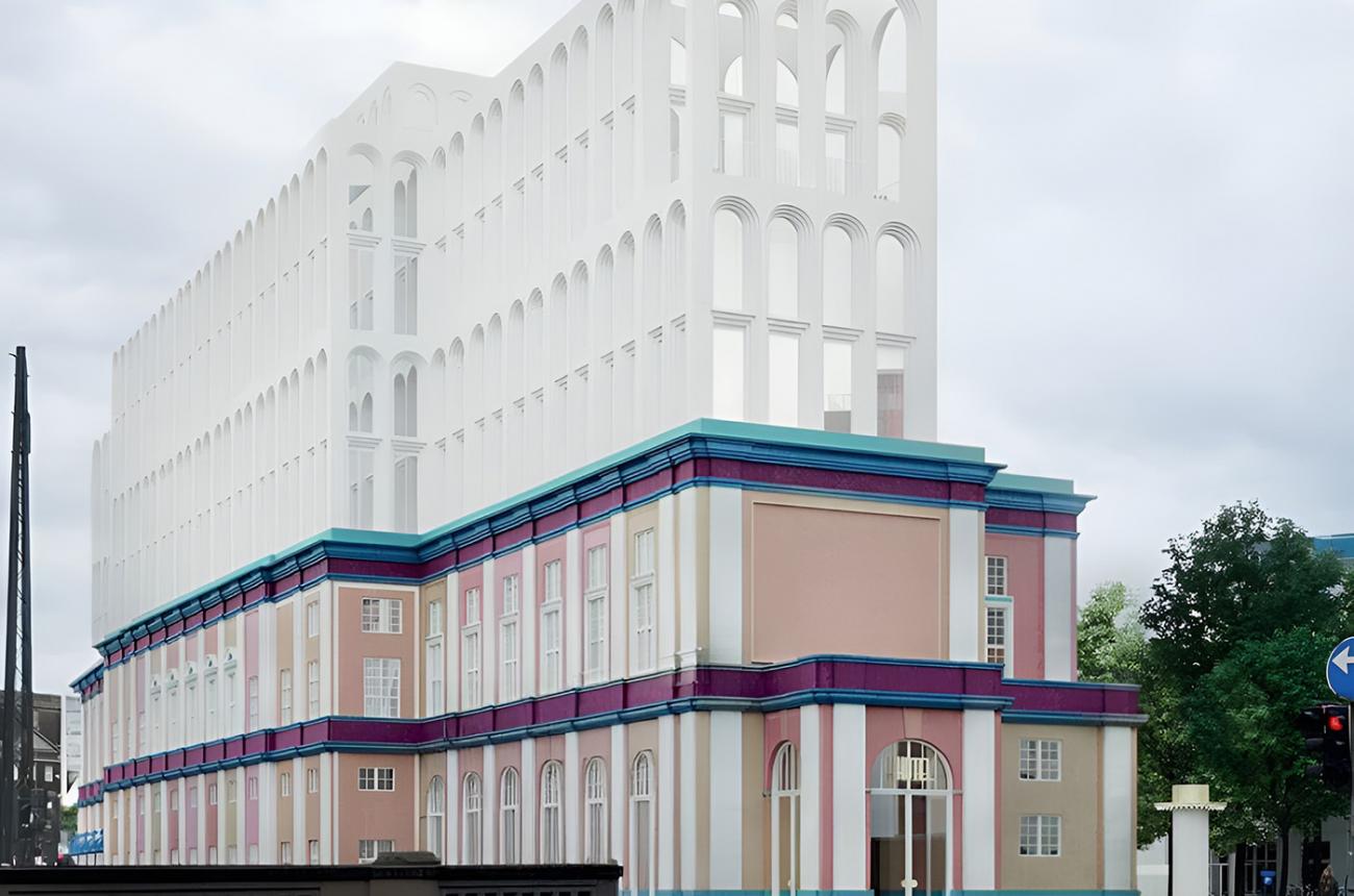 palads cobe fem etager hotel