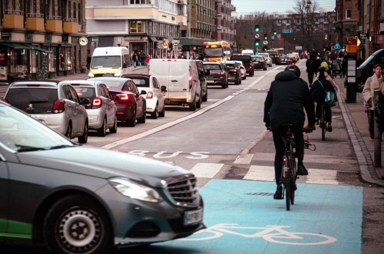 Torvegade, cykelstier