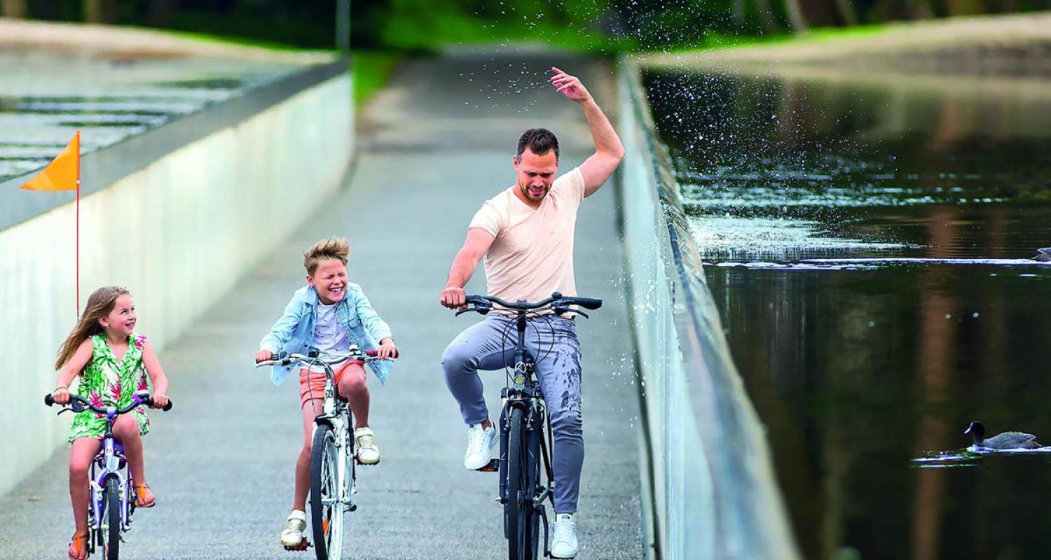 Cykel gennem vand belgien