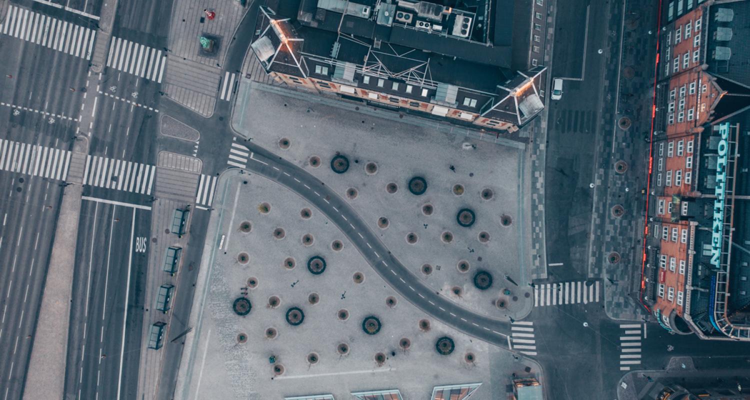 rådhuspladsen drone