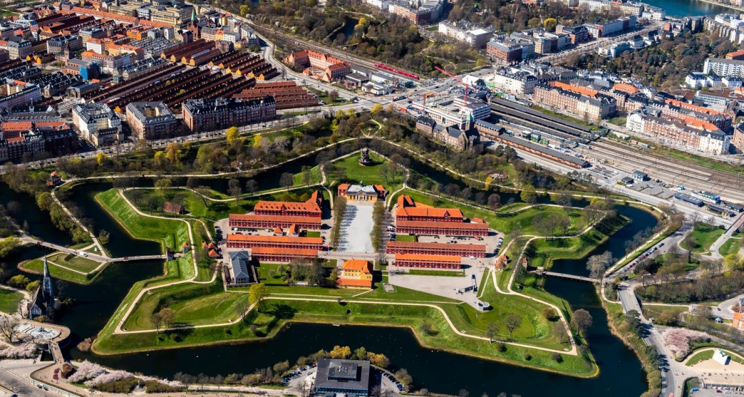 Kastellet Østerbro Luftfoto