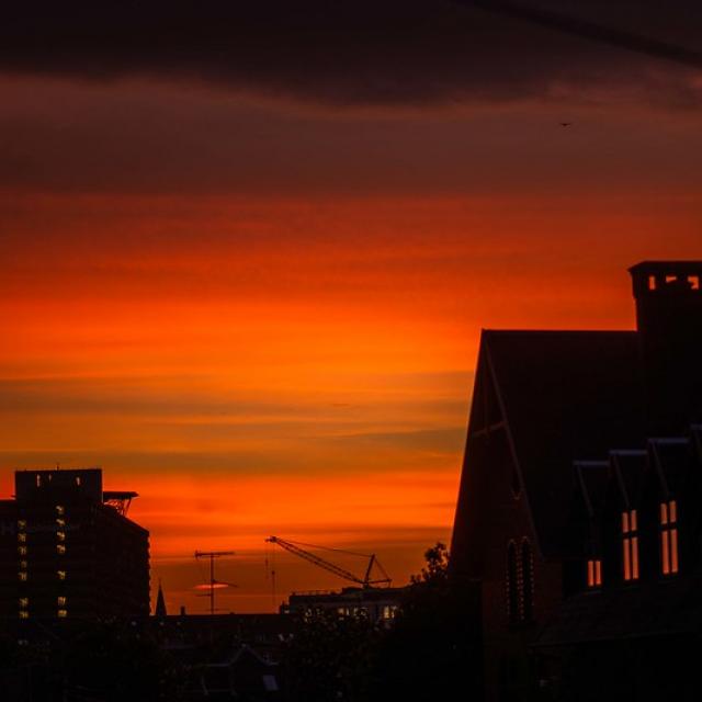 Aften himmel den 20. maj 2019