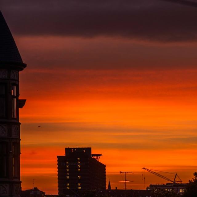 Aften himmel den 20. maj 2019