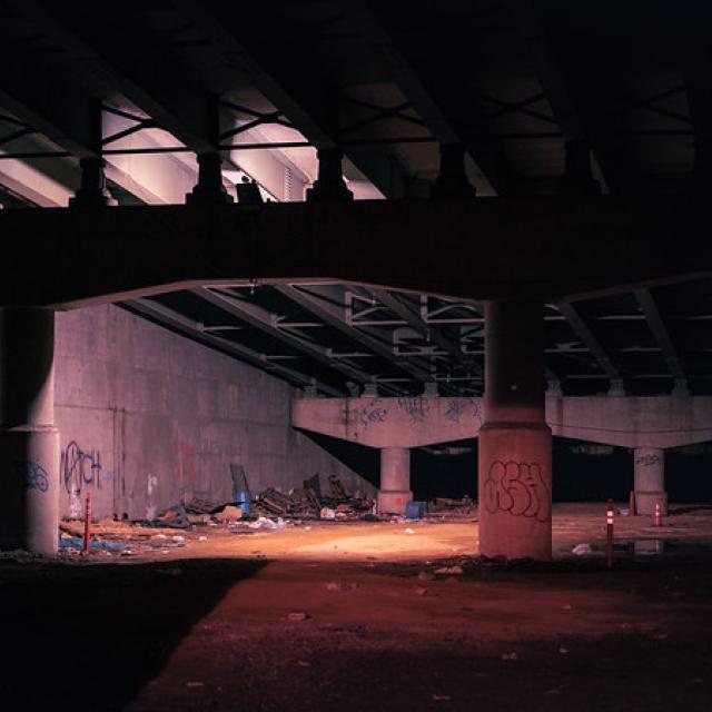 Under the bridge