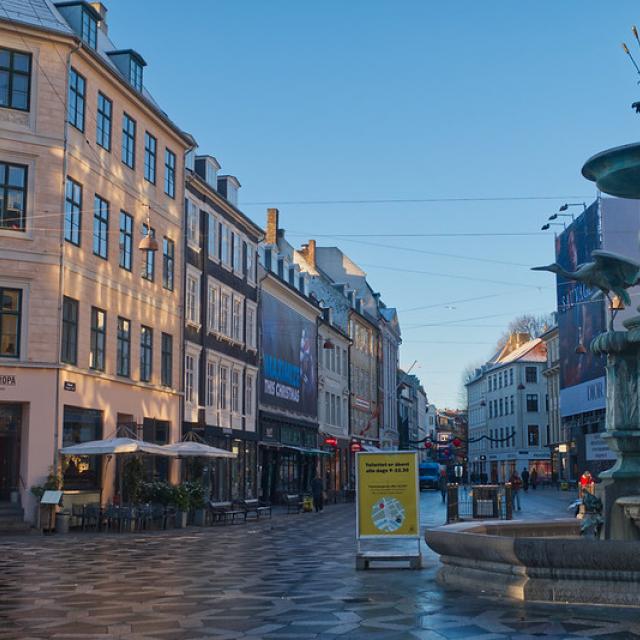 Stork Fountain in Copenhagen (Storkespringvandet)