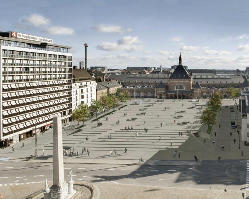 Ny Banegardsplads Til Kobenhavns Hovedbanegard Magasinet Kbh