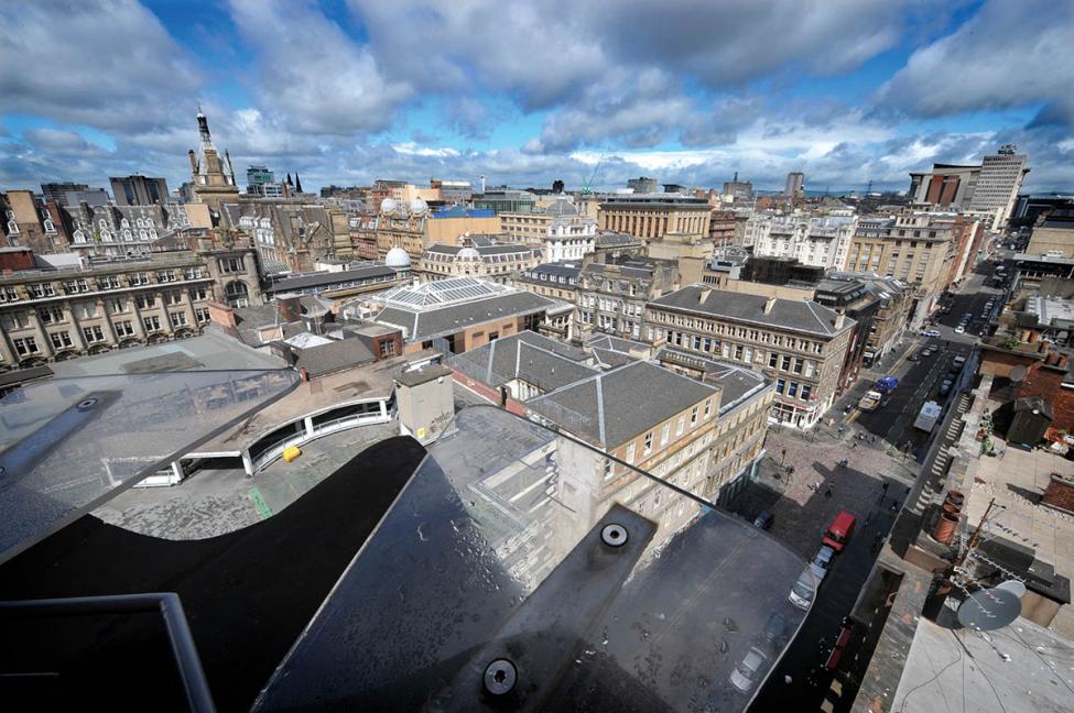 View over Glasgow