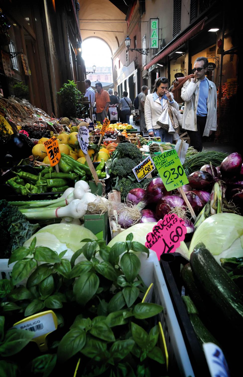 Food market Bologna