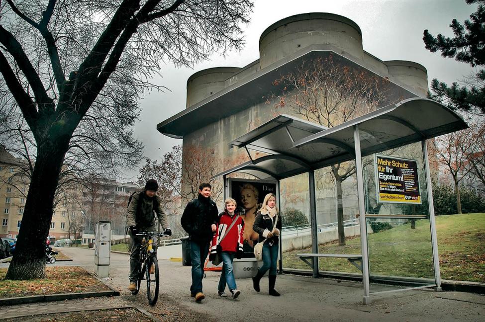 Et 'flakturm' fra 2. verdenskrig