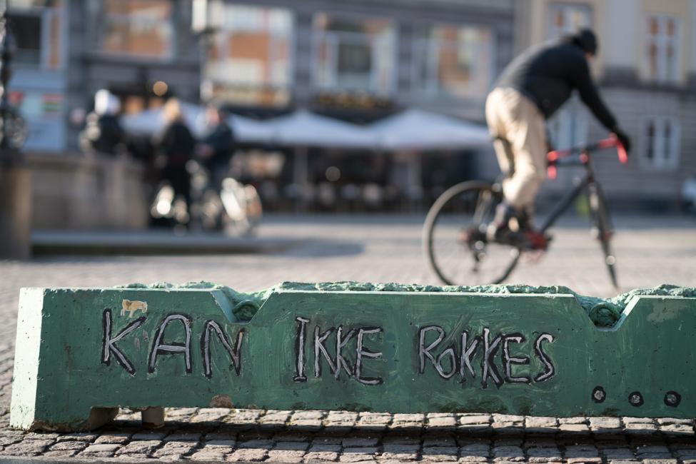 kan ikke rokkes betongris gammeltorv