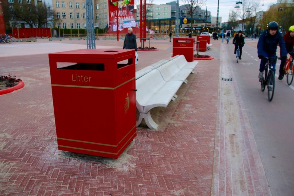 den røde plads cykelsti