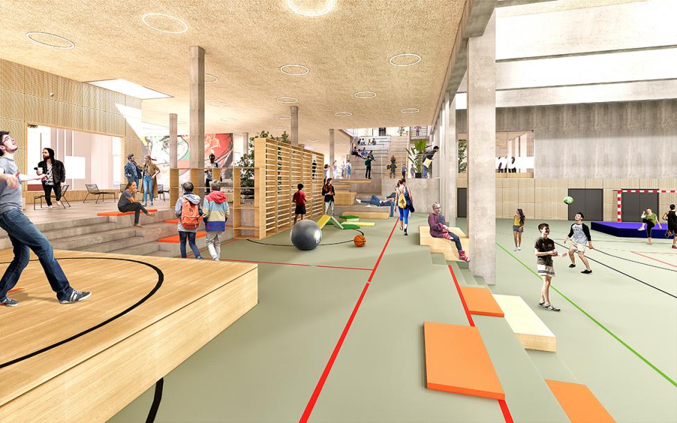 nordøstamager skole idrætshal