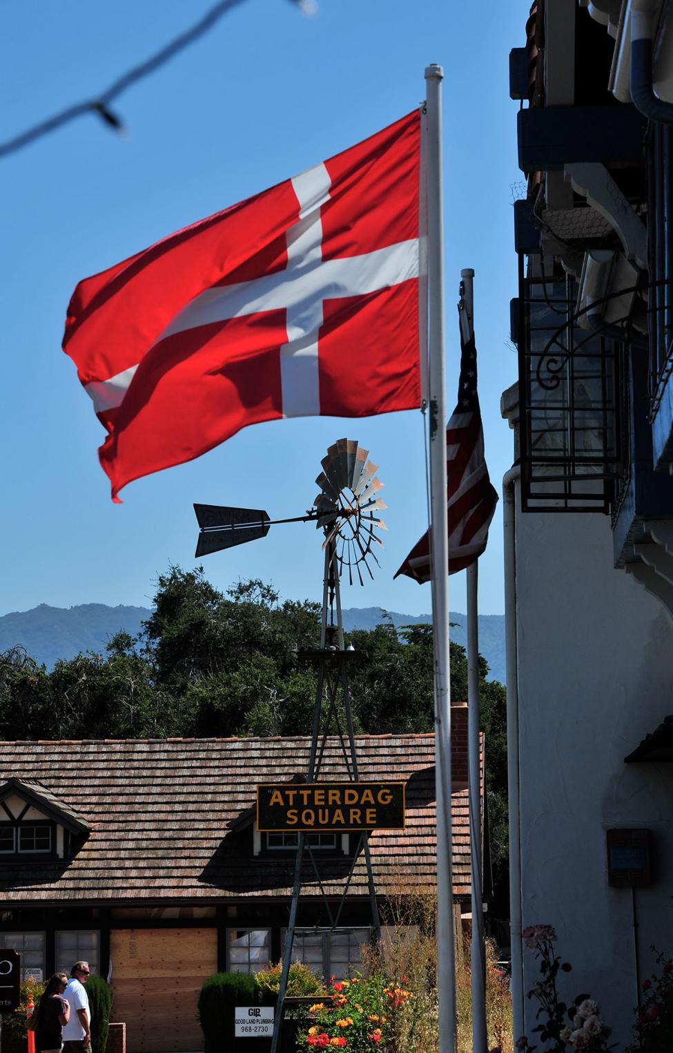 Dansk flag solvang