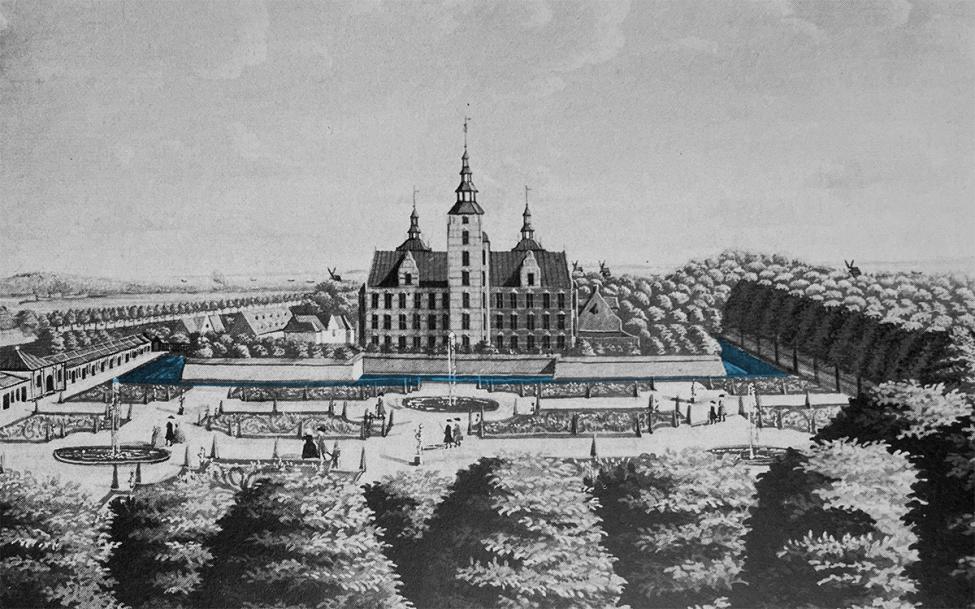 kongens have rosenborg 1740