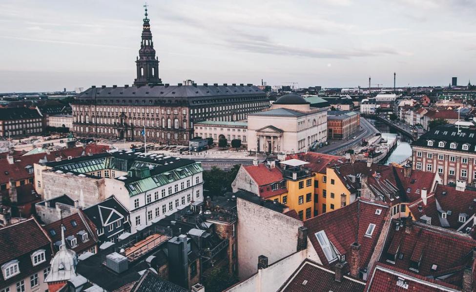 slotsholmen fra nikolaj kirke