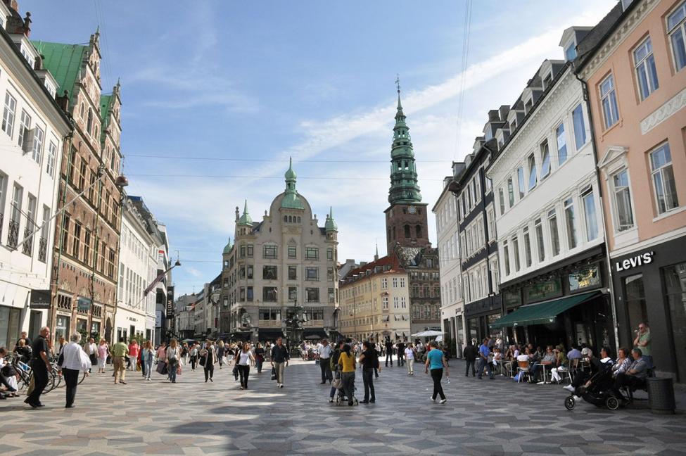 Amagertorv København gågade