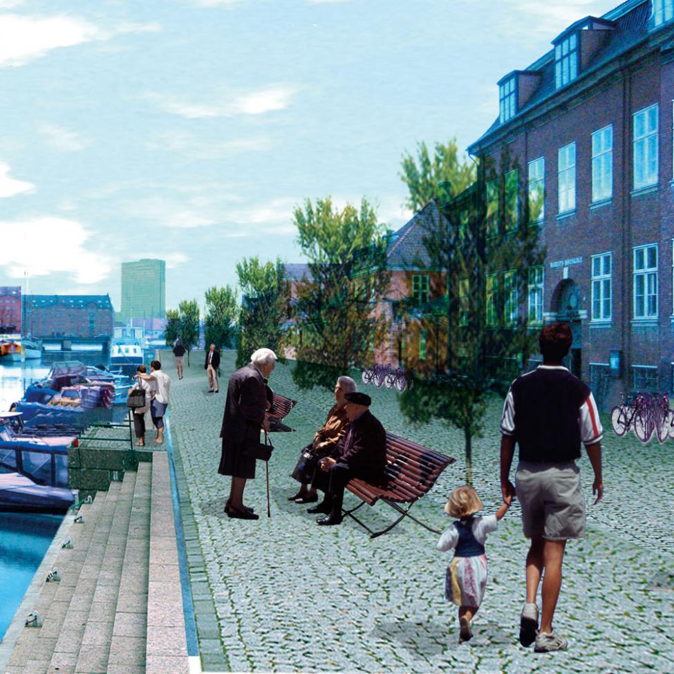 frederiksholms kanal bilfri gågade 