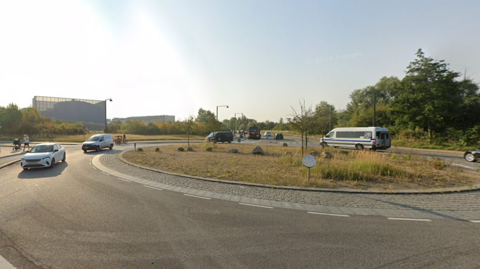 vej, rundkørsel, ørestad boulevard