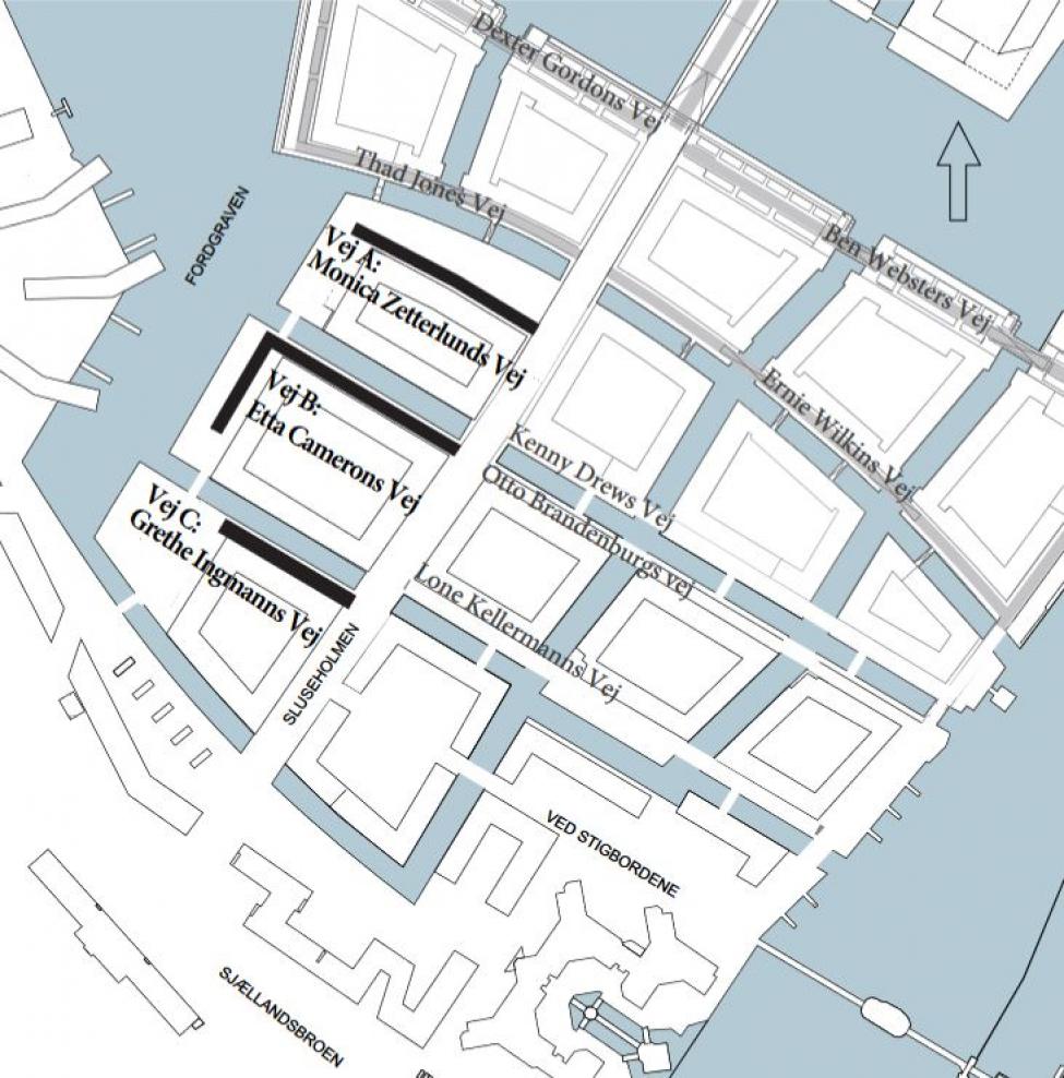 vejnavne oversigt sluseholmen