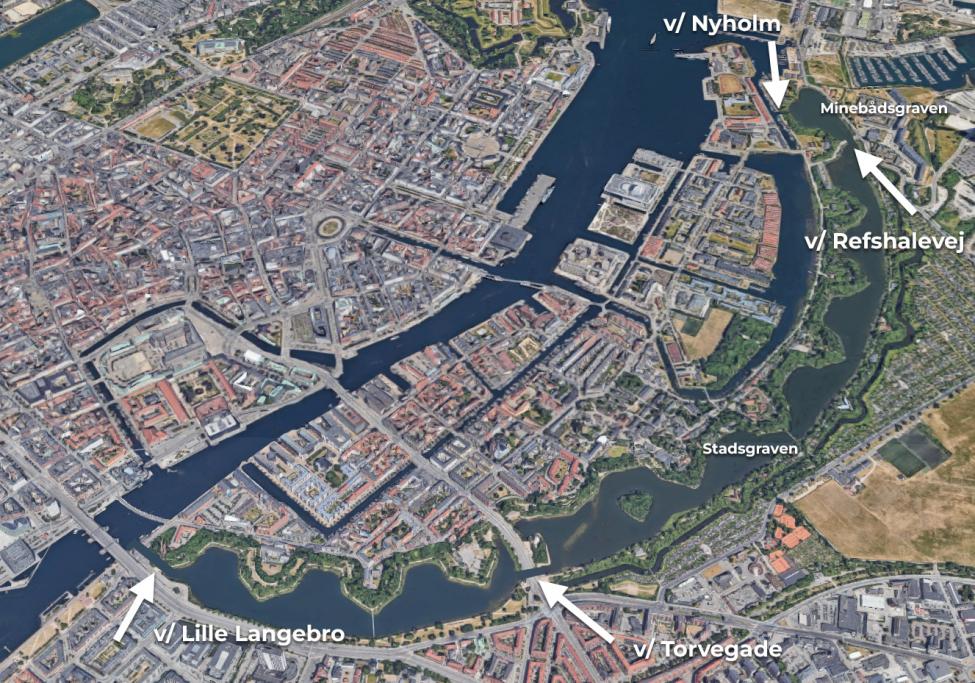 stadgraven åbne christianhavn