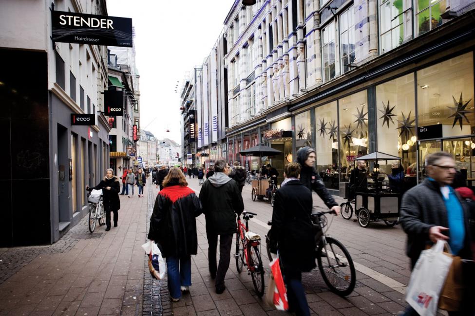 Strøget gågade København 2009