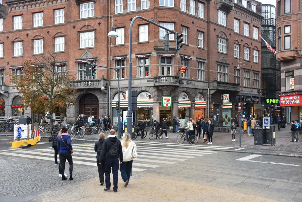 vester voldgade strøget fodgængerovergang 