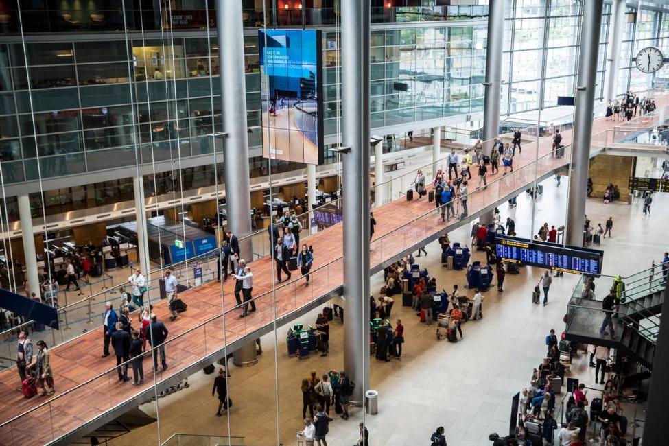 københavns lufthavn gangbro