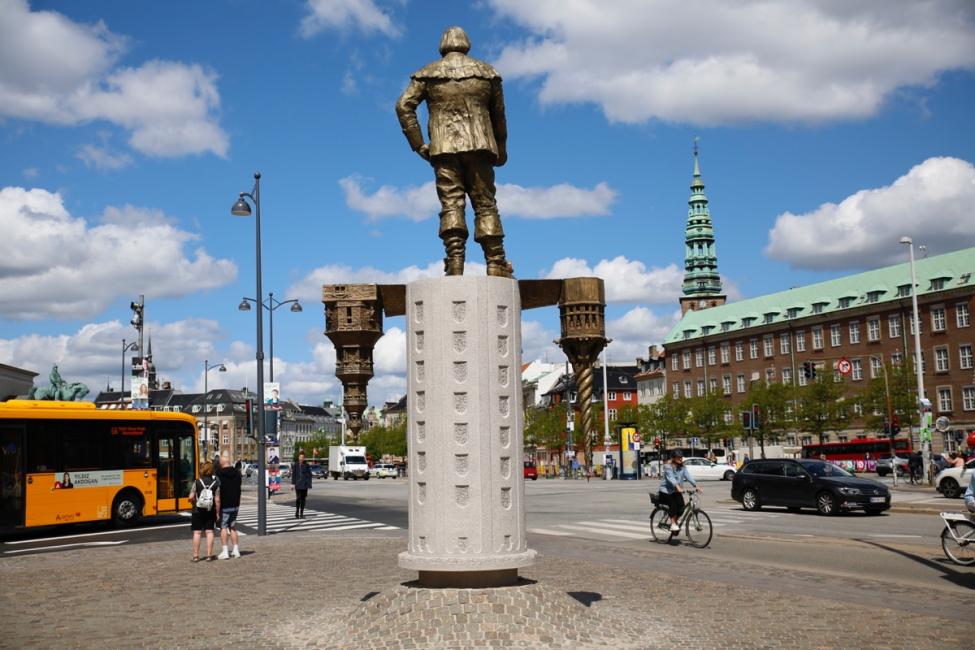 christian iv statue slotsholmen