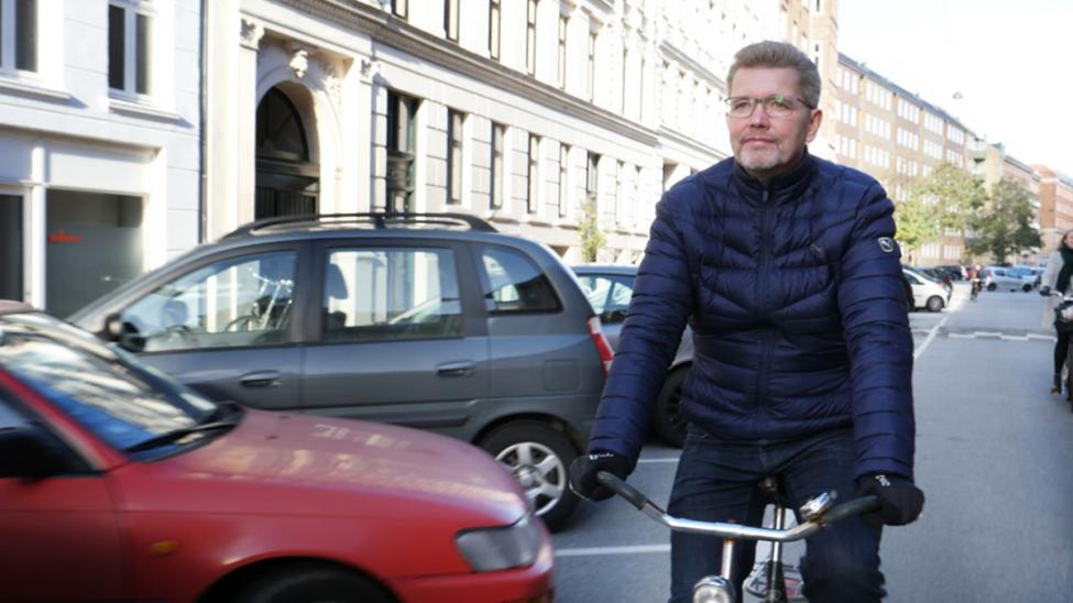 frank jensen på cykel