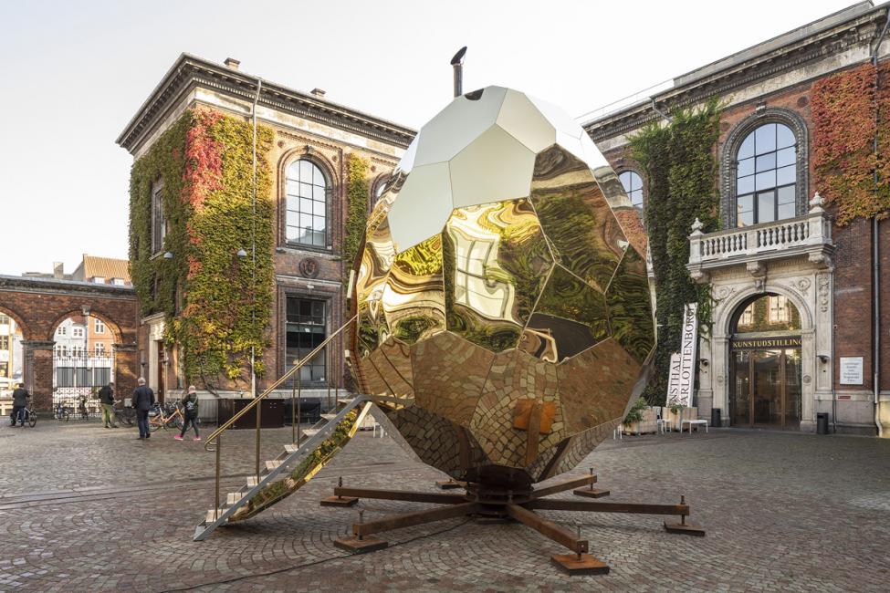 solar egg charlottenborg kunsthal