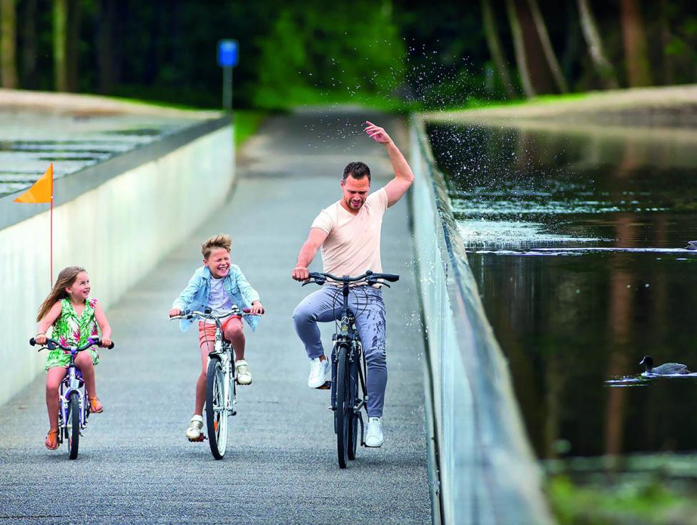 Cykel gennem vand belgien