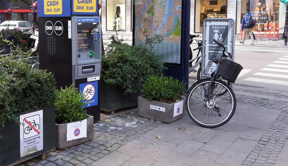 hæveautomat cykelforbud strøget