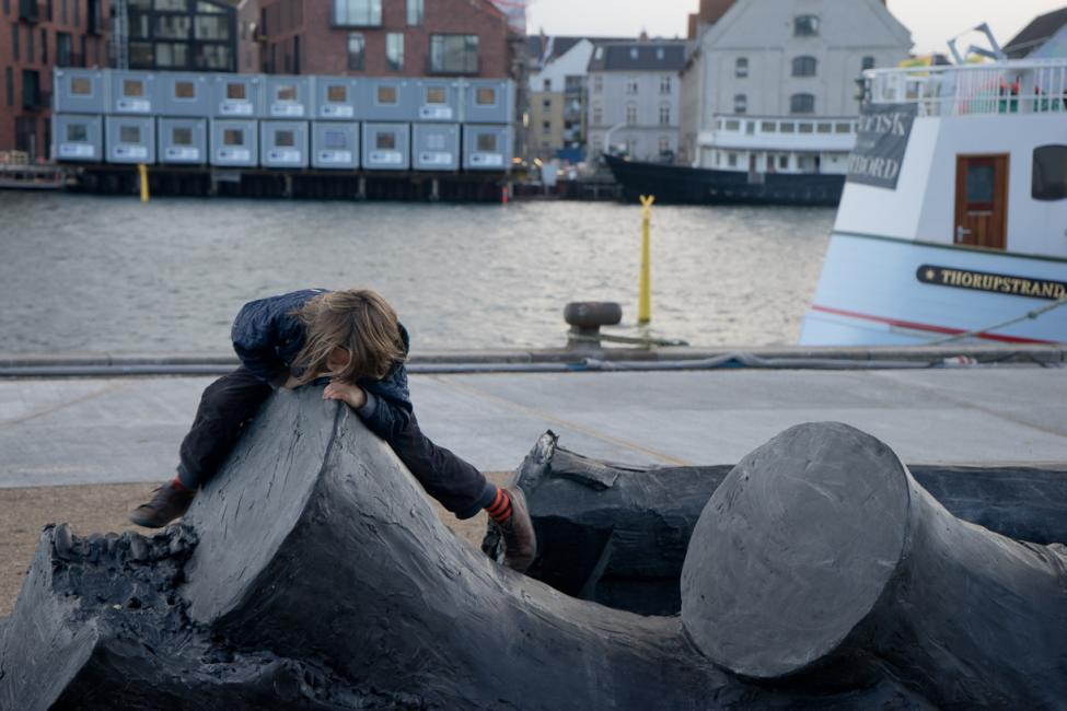 havnepromenade skulptur