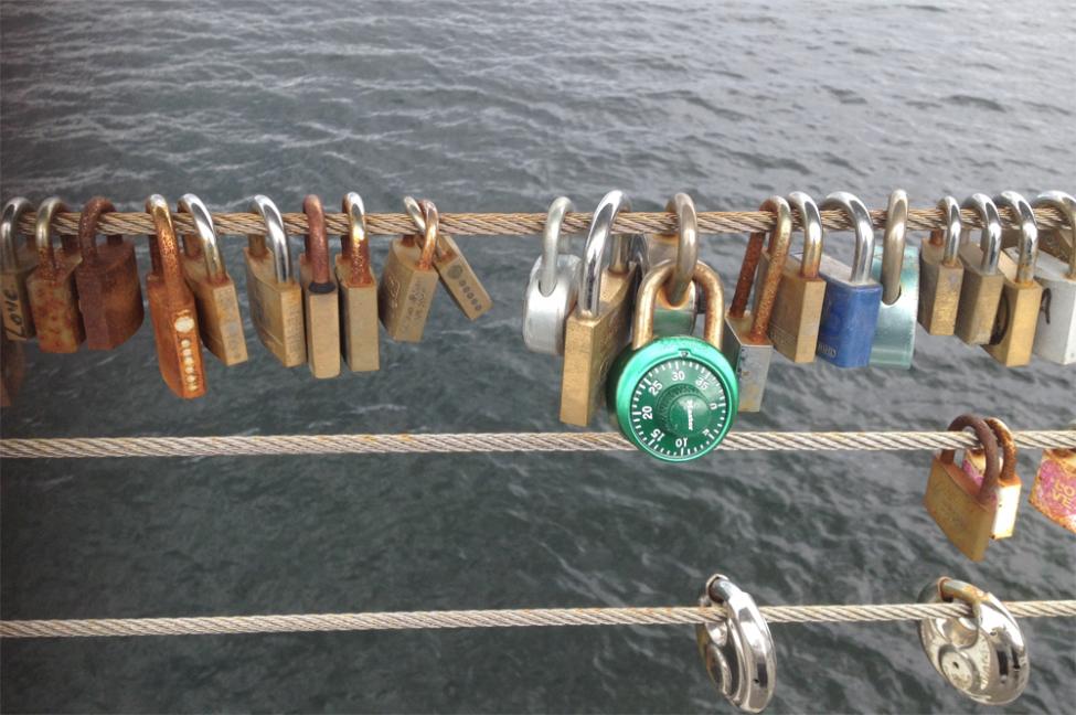 love locks bryggebroen