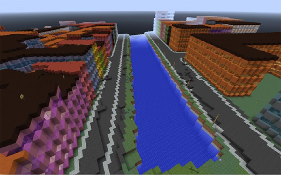 Ombyg København i Minecraft KBH