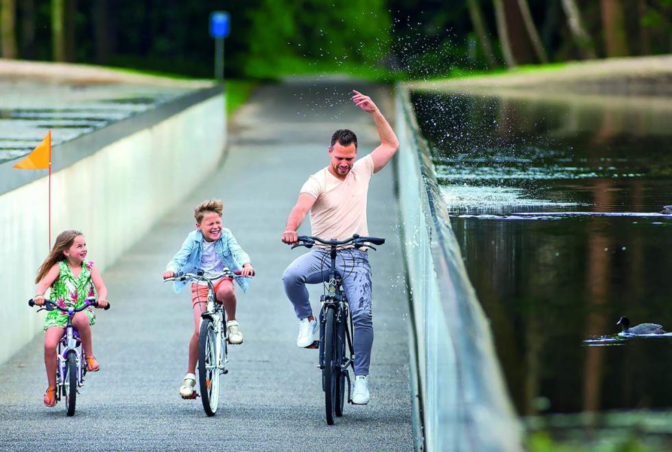 Cykel gennem vand belgien