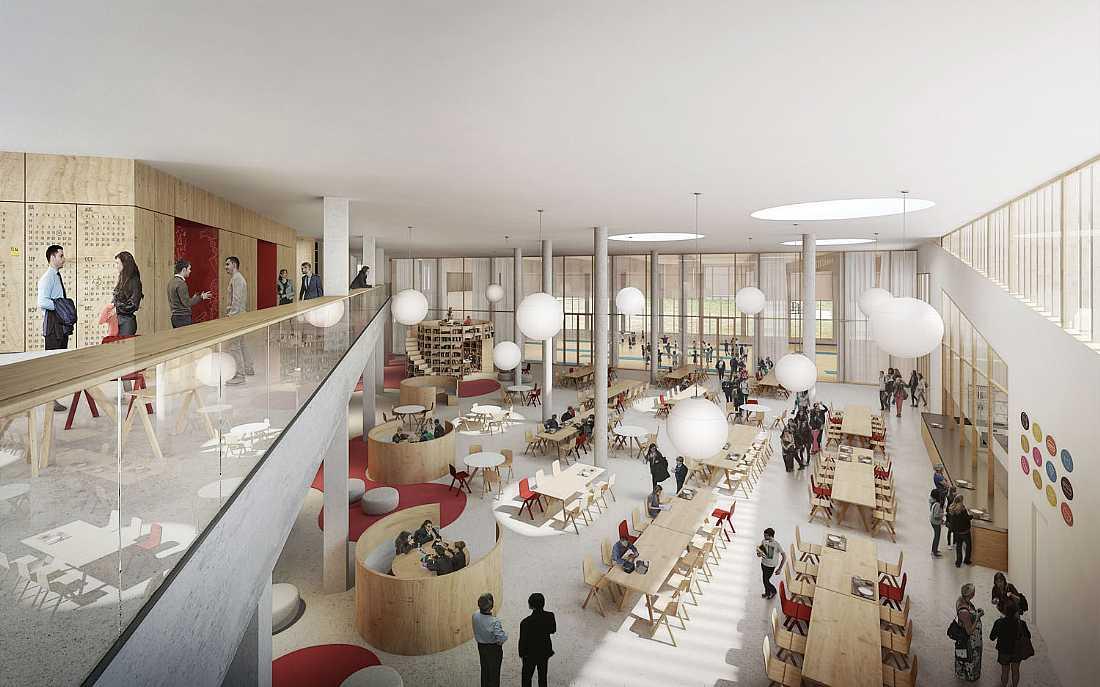 Islands Brygges nye skole smider boldburet på taget ...
