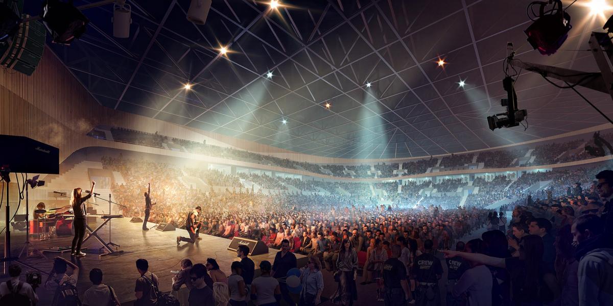 Prædiken Kilauea Mountain Plaske Royal Arena åbner med tredobbelt koncertbrag | Magasinet KBH