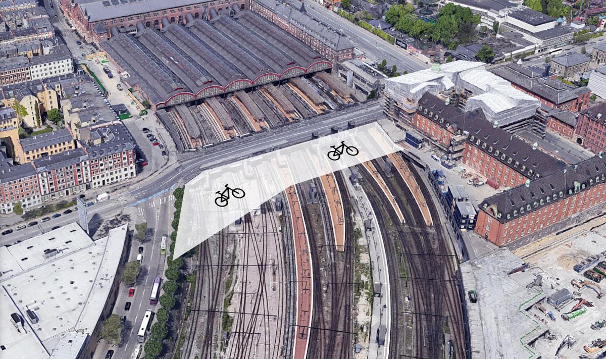 Ny cykelbro ved Hovedbanegården måske | Magasinet