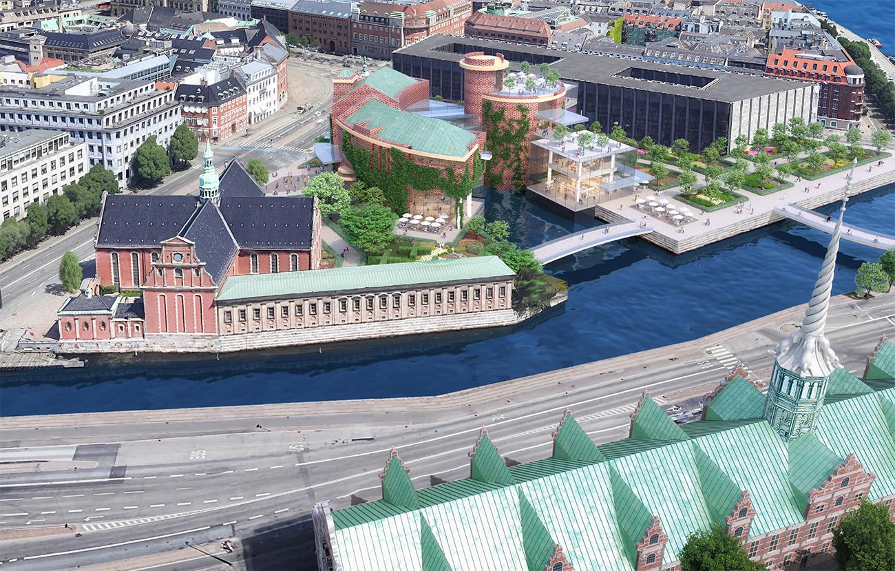 Nyt nationalmuseum ved Nationalbanken