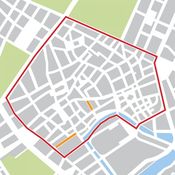 Smadre lave et eksperiment glimt Sådan kommer bilerne ud af Middelalderbyen — næsten | Magasinet KBH