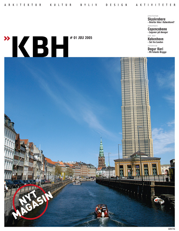 Magasinet KBH nummer 1 forside